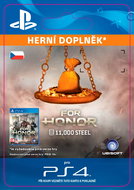 FOR HONOR 11 000 STEEL Credits Pack - PS4 SK Digital - Herní doplněk