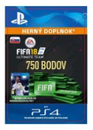 750 FIFA 18 Points Pack – PS4 SK Digital - Herný doplnok