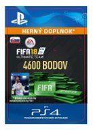 4 600 FIFA 18 Points Pack – PS4 SK Digital - Herný doplnok
