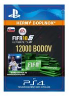 12 000 FIFA 18 Points Pack – PS4 SK Digital - Herný doplnok