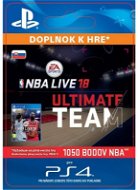 NBA Live 18 Ultimate Team, 1050 NBA points – PS4 SK Digital - Herný doplnok