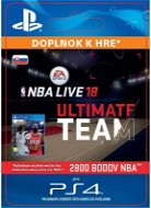 NBA Live 18 Ultimate Team - 2800 NBA points - PS4 SK Digital - Herní doplněk