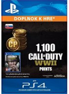 1,100 Call of Duty: WWII Points – PS4 SK Digital - Herný doplnok