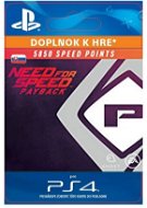 NFS Payback 5850 Speed Points – PS4 SK Digital - Herný doplnok