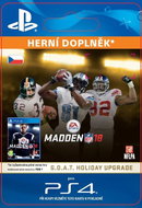 MADDEN NFL 18: G.O.A.T. Holiday Upgrade - PS4 SK Digital - Gaming Accessory