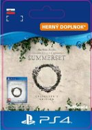 The Elder Scrolls Online: Summerset Collector's Ed. Upgrade - PS4 SK Digital - Herní doplněk