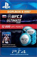EA SPORTS UFC 3 – 12000 UFC POINTS – PS4 SK Digital - Herný doplnok