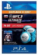 EA SPORTS UFC 3 – 1600 UFC POINTS – PS4 SK Digital - Herný doplnok
