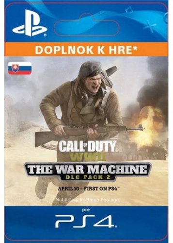 Call of Duty: WWII - The War Machine - PS4 SK Digital - Herní doplněk - Main image