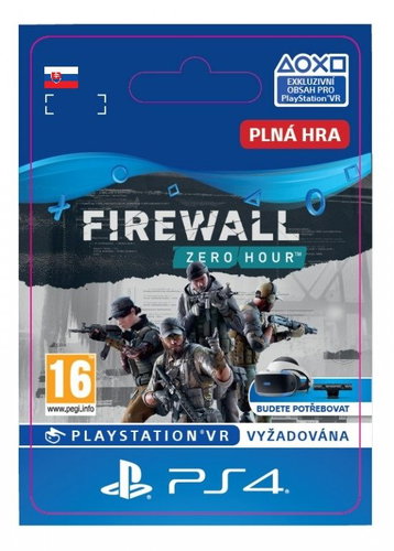 Firewall Zero Hour - PS4 SK Digital - Herní doplněk - Main image