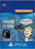 Fallout 76: 500 Atoms - PS4 SK Digital - Herní doplněk