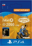 Fallout 76: 2000 (+ 400 Bonus) Atoms – PS4 SK Digital - Herný doplnok