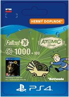 Fallout 76: 1000 (+ 100 Bonus) Atoms – PS4 SK Digital - Herný doplnok