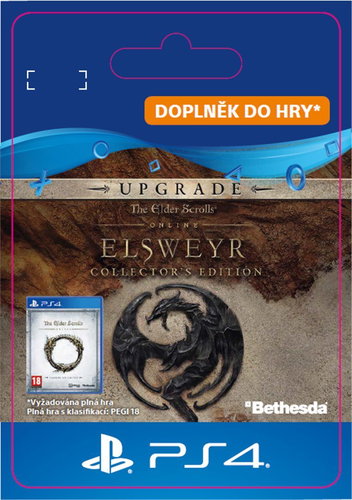 Elder Scrolls Online: Elsweyr Collectors Edition Upgrade - PS4 SK Digital - Herní doplněk - Main image