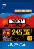 Red Dead Redemption 2: 245 Gold Bars - PS4 SK Digital - Herní doplněk