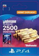 Wolfenstein: Youngblood – 2500 Gold Bars – PS4 SK Digital - Herný doplnok