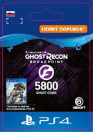 Ghost Recon Breakpoint - 5800 Ghost Coins - PS4 SK Digital - Herní doplněk