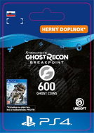 Ghost Recon Breakpoint - 600 Ghost Coins - PS4 SK Digital - Herní doplněk