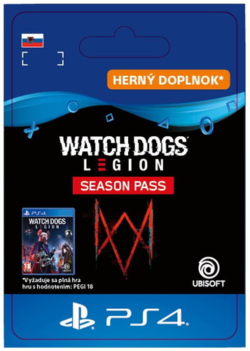 Watch Dogs Legion: Season Pass - PS4 SK Digital - Herní doplněk - Main image