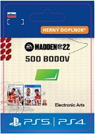 Madden NFL 22: 500 Madden Points - PS4 SK DIGITAL - Herní doplněk