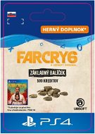 Far Cry 6 - Base Pack 500 Credits - PS4 SK DIGITAL - Herní doplněk