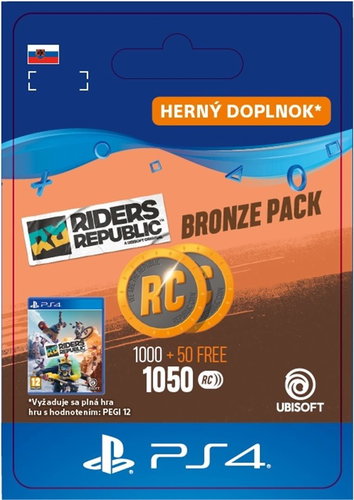 Riders Republic - 1050 Republic Coins Bronze Pack - PS4 SK DIGITAL - Herní doplněk - Main image