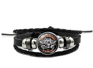 Leather bracelet "route 66 bracelet" - 14005-3 - Bracelet