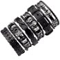 Leather bracelet - set of 6 - H2356 - Bracelet