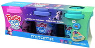 MITAMA FUNNY DOO set of 3 colours with glitter, 3 x 120 g - Modelling Clay