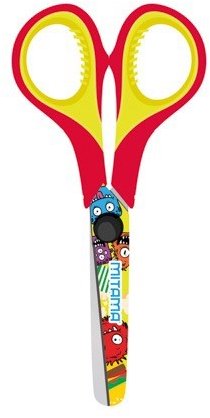 MITAMA GOOD VIBES rot/gelb, 13 cm - Kinderschere - Hauptbild