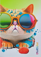 MITAMA Cat, A4, lined, 40+2 sheets - Exercise Book