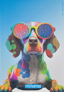 MITAMA Dog, A4, lined with margins, 40+2 sheets - Exercise Book