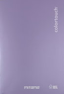 MITAMA A4 lined, 40+2 sheets, metallic purple - Exercise Book
