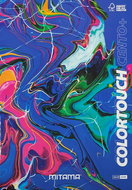 MITAMA A4 square, 52+2 sheets, blue marble - Exercise Book