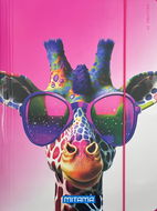 MITAMA Giraffe A4 mit Gummiband und Klappen - Sammelbox