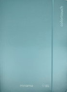 MITAMA A4 with elastic band and flaps, metallic light green - Document Folder