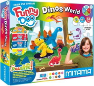 MITAMA FUNNY DOO Dinosauři, 33dílná sada - Modelling Clay
