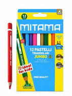 MITAMA JUMBO s okýnkem na jméno, trojhranné, 12 barev - Coloured Pencils