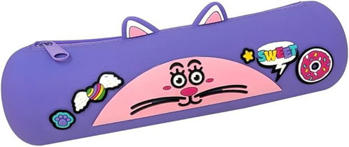 MITAMA Animal Silicone, Pink/Blue - School Case - Main image