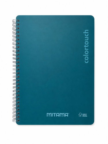 MITAMA i-Note 18.5 × 24 cm, čistý, 90 listů, tmavě zelený - Notepad - Main image