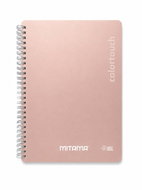 MITAMA i-Note 18.5 × 24 cm, čtverečkovaný, 90 listů, lososový - Notepad