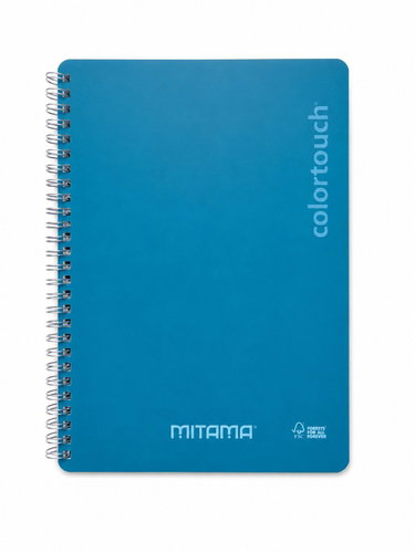 MITAMA i-Note 18.5 × 24 cm, čtverečkovaný, 90 listů, cyan - Notepad - Main image