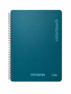 MITAMA i-Note 18.5 × 24 cm, čtverečkovaný, 90 listů, tmavě zelený - Notepad
