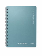 MITAMA i-Note 18.5 × 24 cm, linkovaný, 90 listů, tyrkysový - Notepad