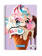MITAMA A4, čtverečkovaný, 60 listů, zmrzlina - Notepad