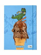 MITAMA Fantasy colors 1 cm, dinosaurus - Desky na sešity