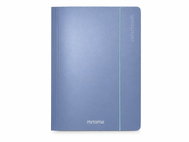 MITAMA s gumičkou a chlopněmi, nebesky modré - Document Folder