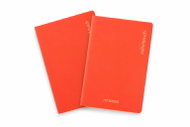MITAMA, A4, čtverečkovaný, 42 listů, neon oranžová - balení 2 ks - Exercise Book