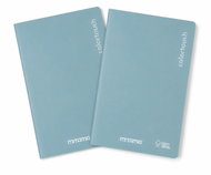 MITAMA, A5, linkovaný, 42 listů, tyrkysový - balení 2 ks - Exercise Book