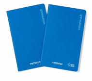 MITAMA, A5, linkovaný, 42 listů, cyan - balení 2 ks - Exercise Book